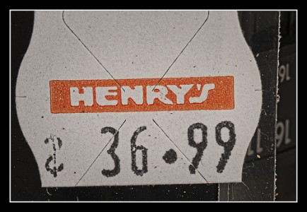 price tag